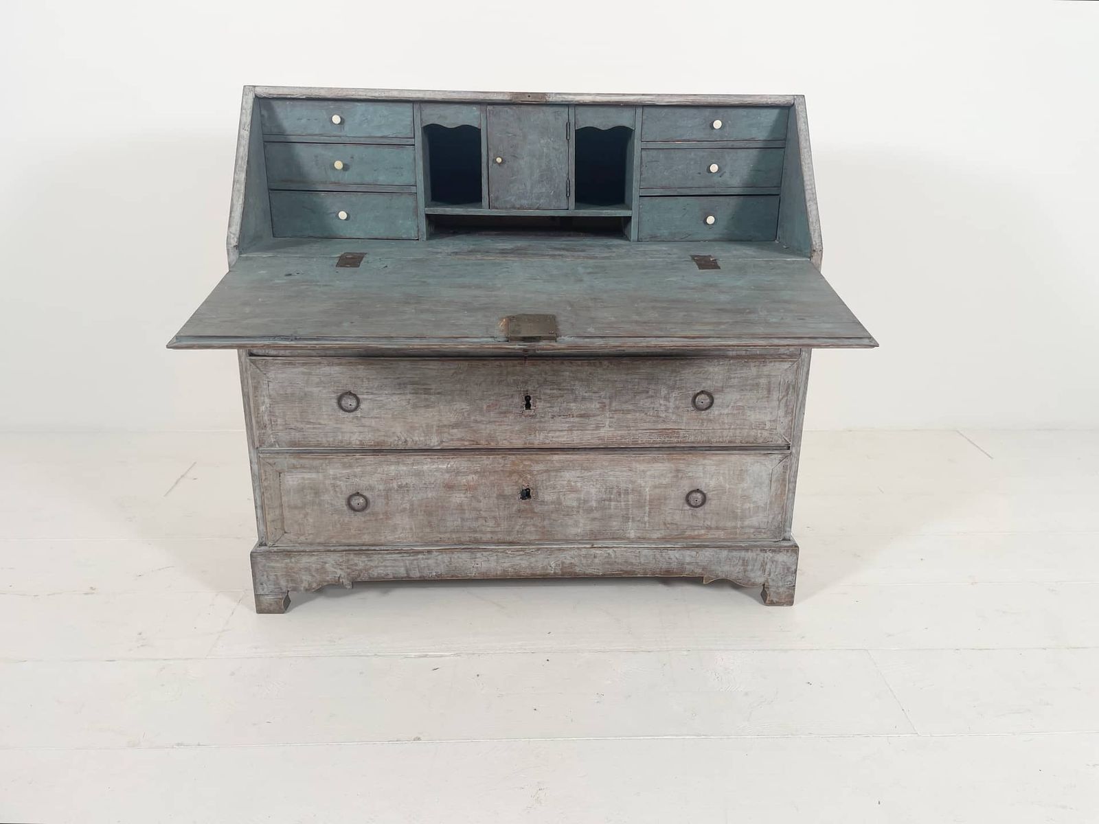 Swedish Writing Desk, 1800s, Antique photo furniture