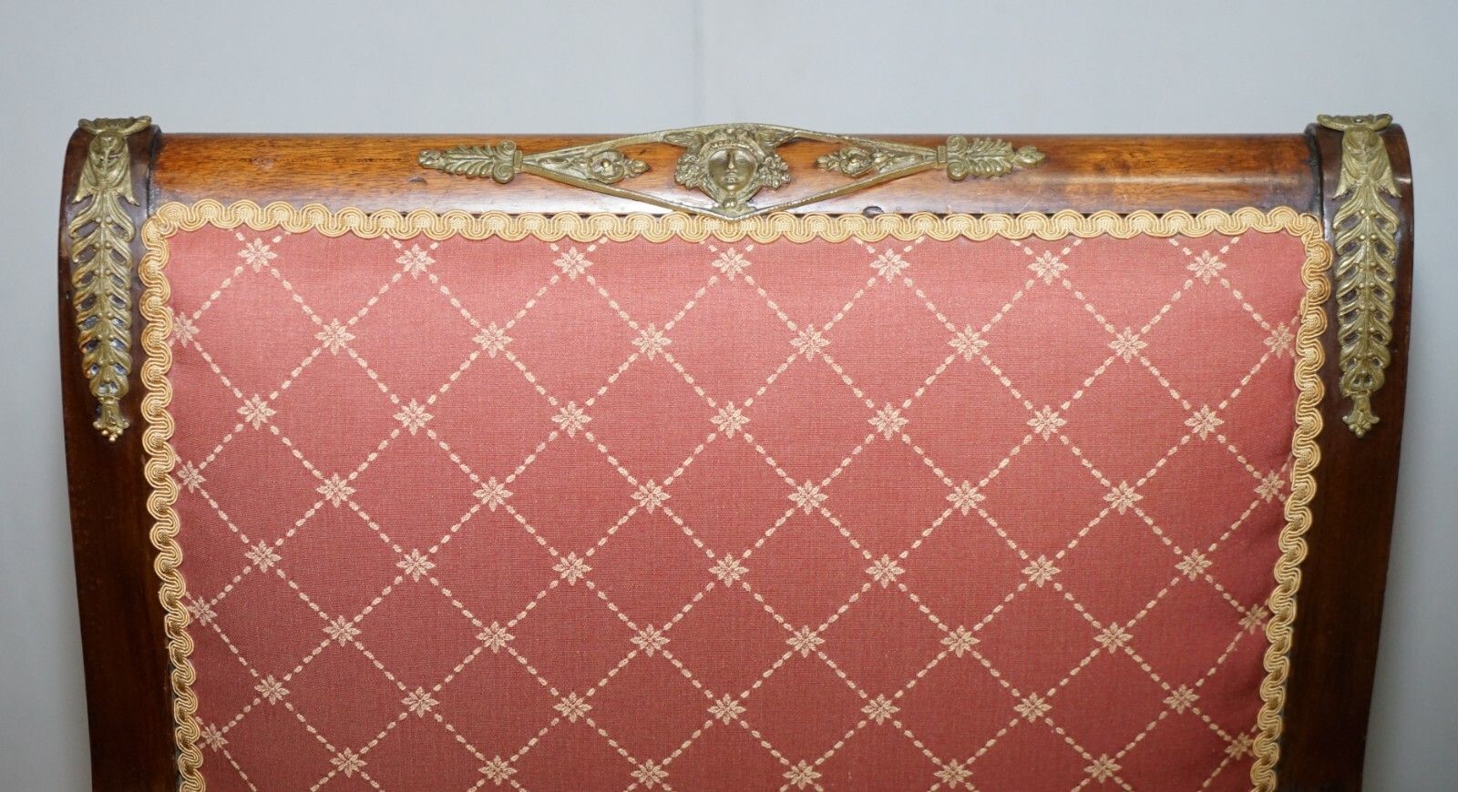 19th Century French Empire Ormolu Sphinx Egyptian Mahogany Suite Sofa Armchairs photo 7500.0