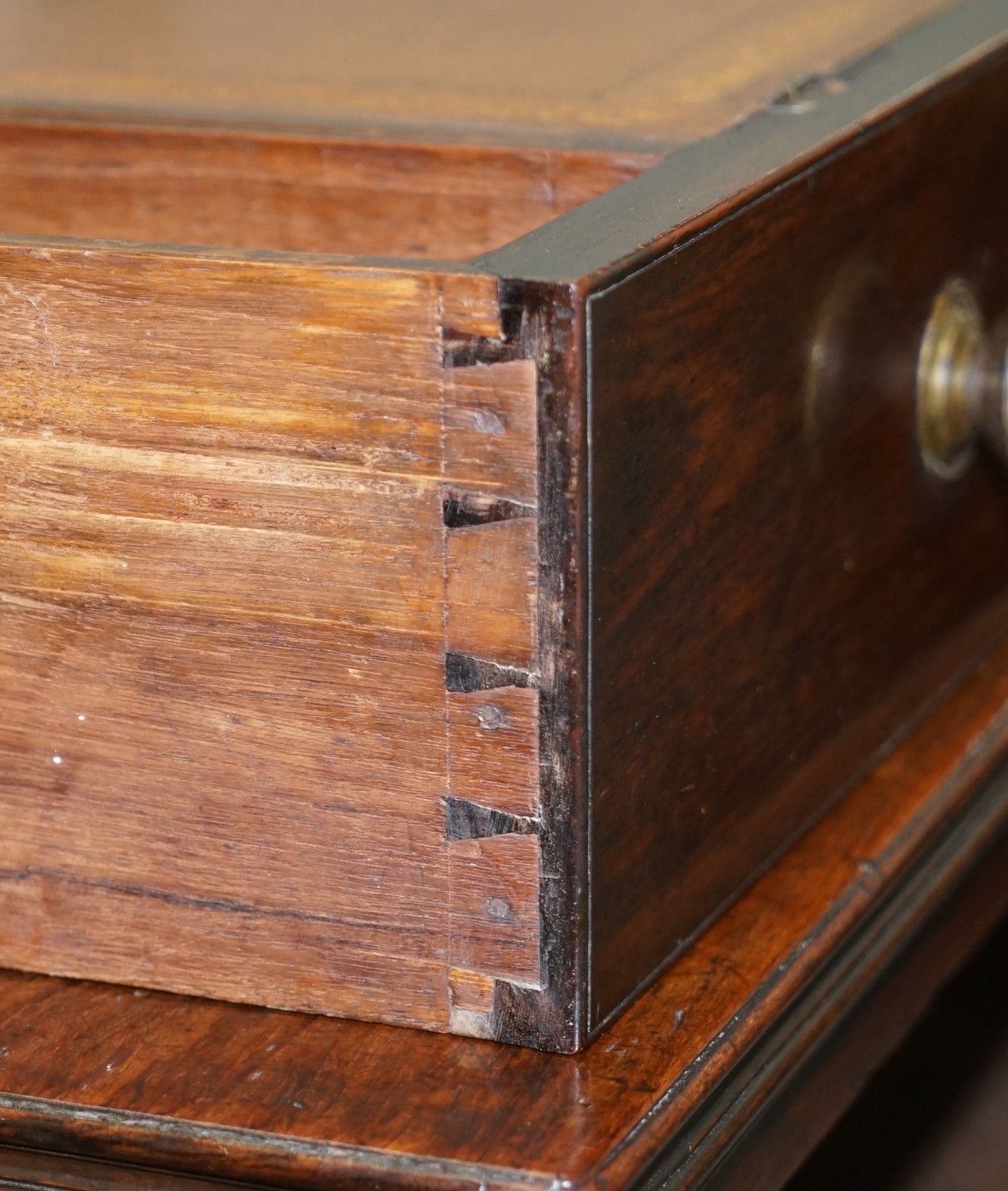 photo furniture 1790 Gillows Cuban Mahogany Library Secretaire Desk Writing Table I Bramah Lock