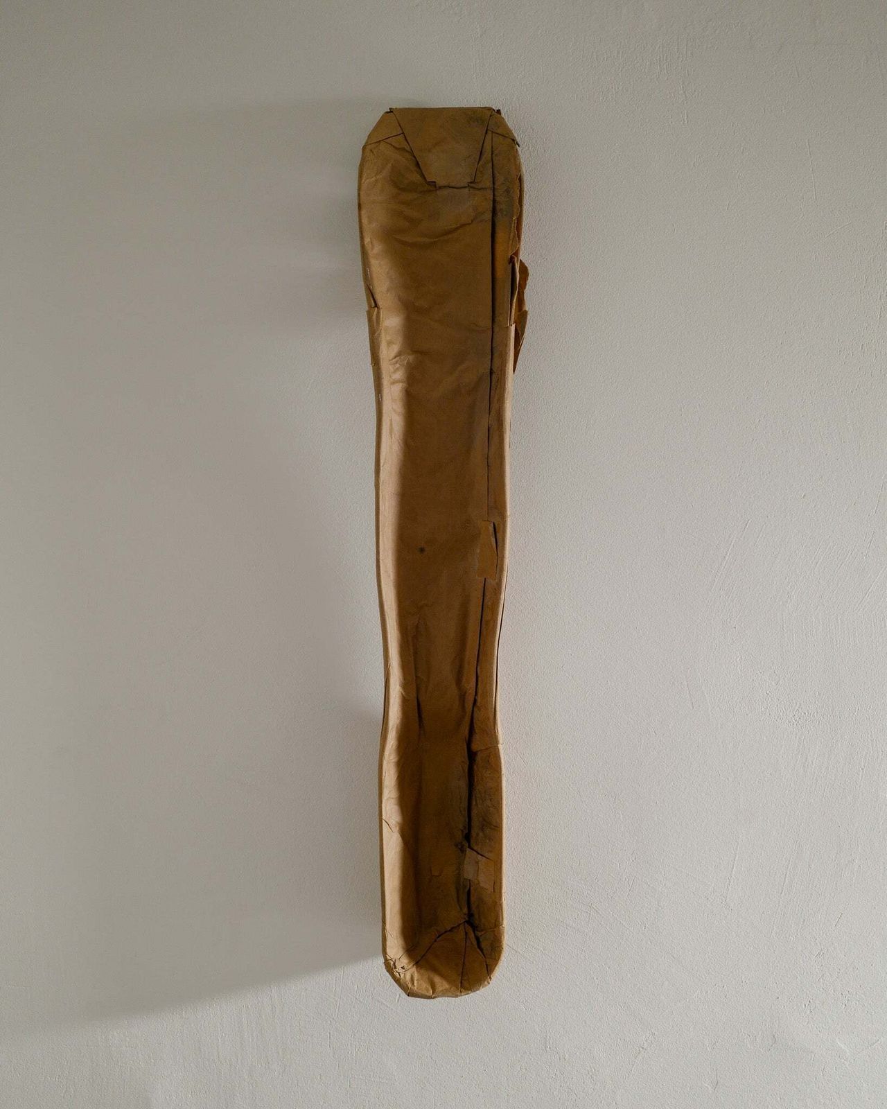 Vintage Mid Century Wooden Plywood Leg Splint By Charles & Ray Eames For Evans USA, 1940s