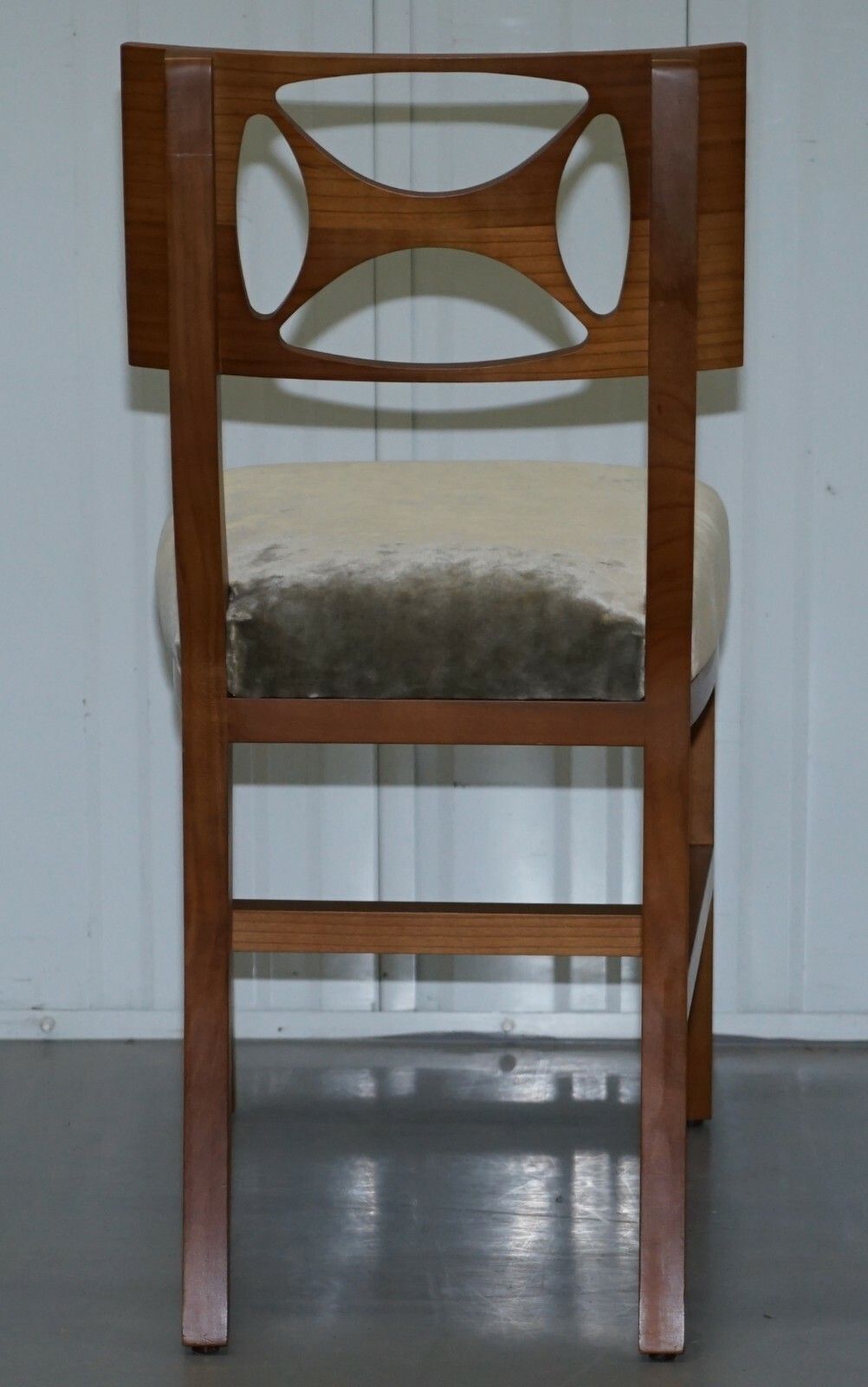 photo furniture Very Rare Pair Of Rrp £22,000 Hermes Paris Cherry Wood Chairs Luxury Premium