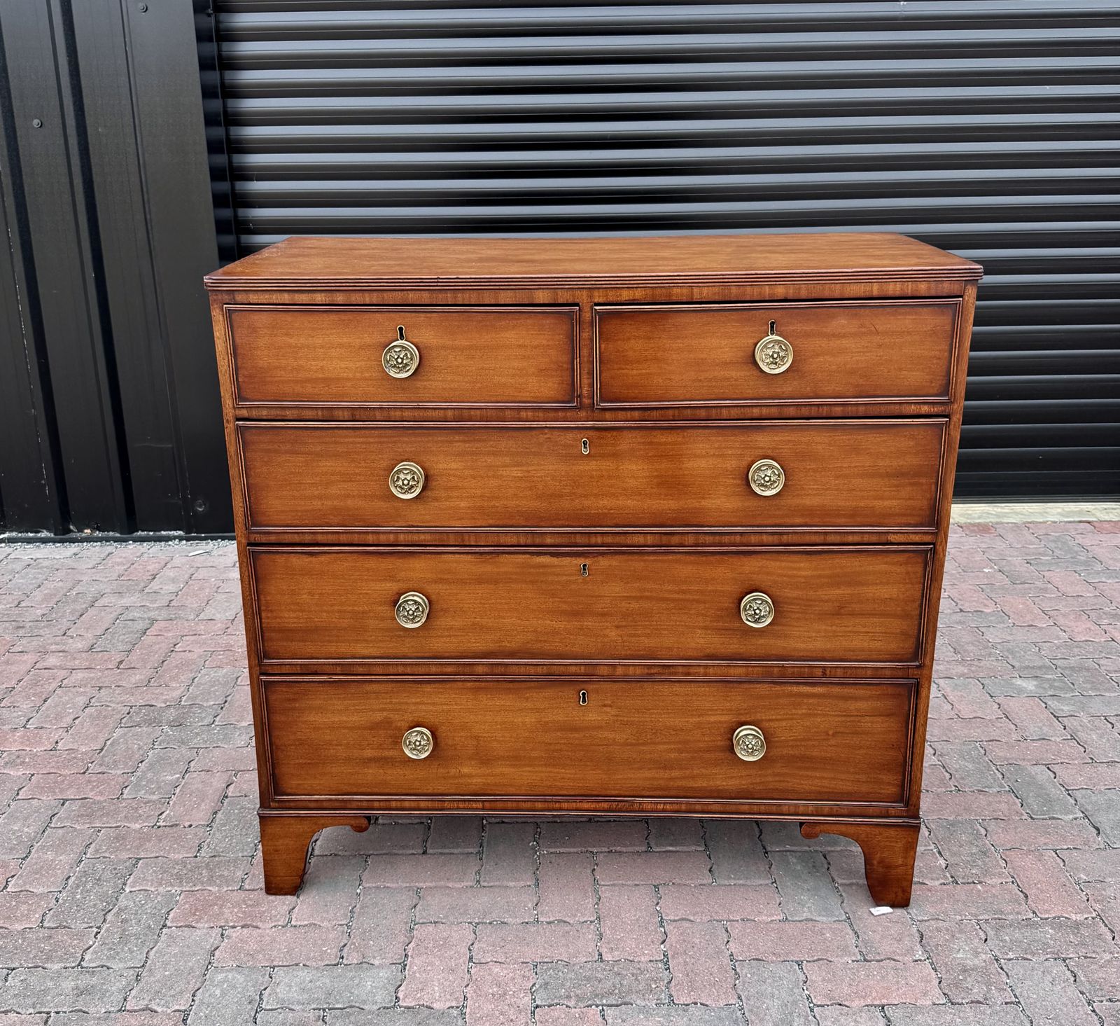 Regency Mahogany Chest Of Drawers