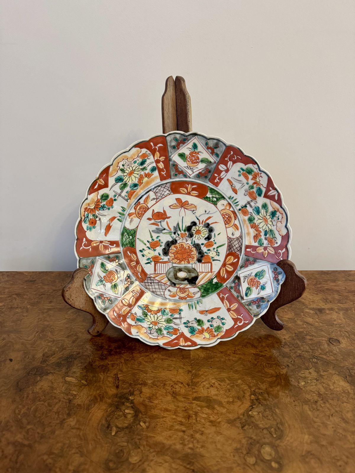 Lovely Quality Antique Japanese Imari Plate