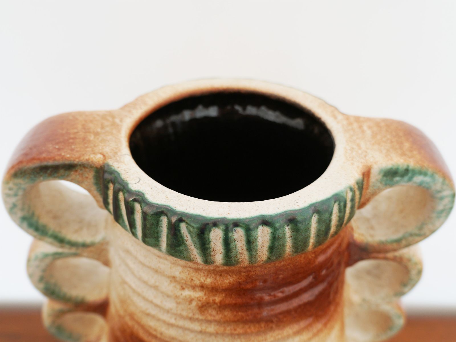 Rare Dümler & Breiden “Relief” Vase – 43cm West German Mid Century Pottery photo furniture