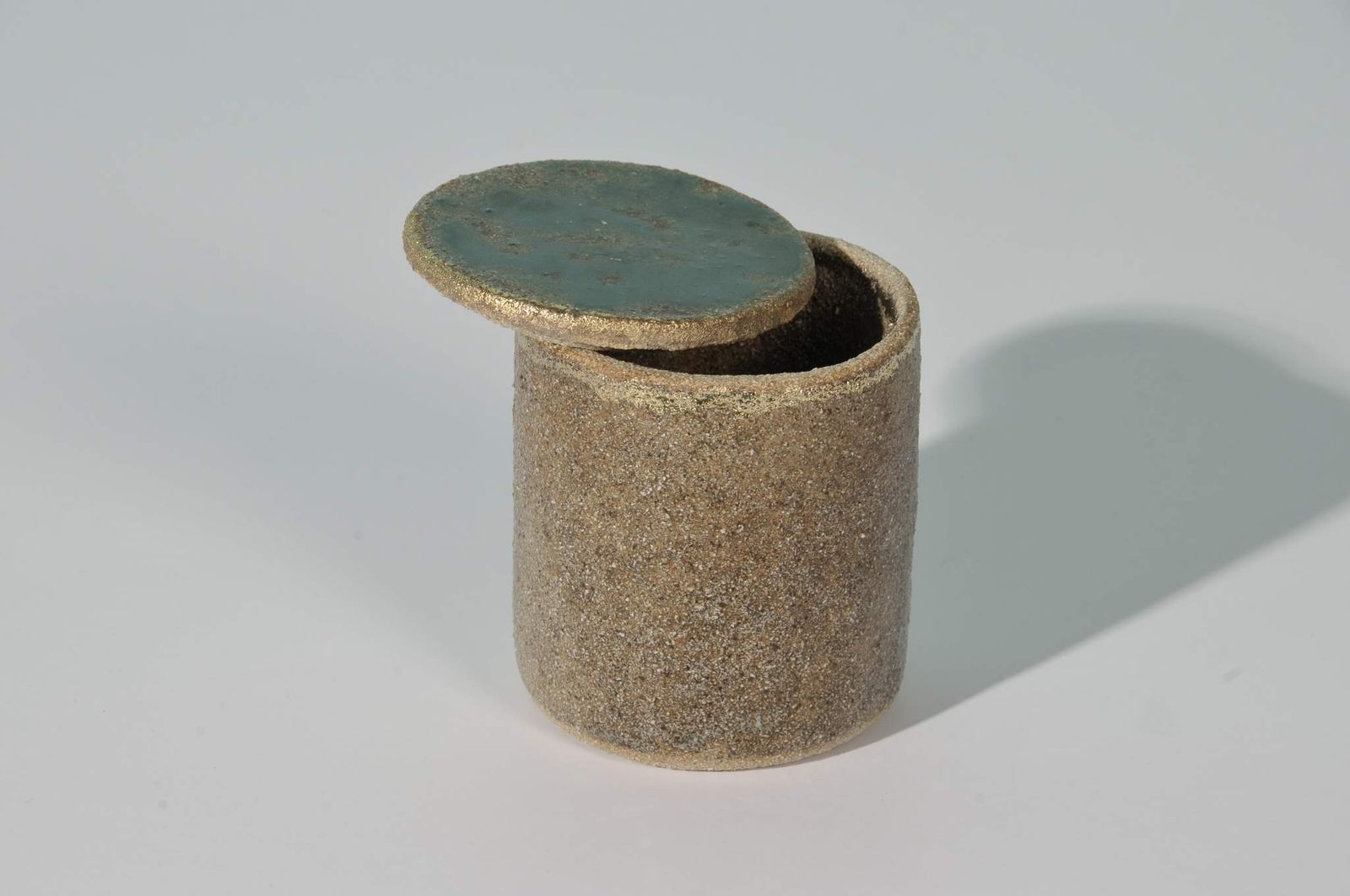 Unique Handmade Ceramic Jar With Lid | Handmade Pottery photo vintage