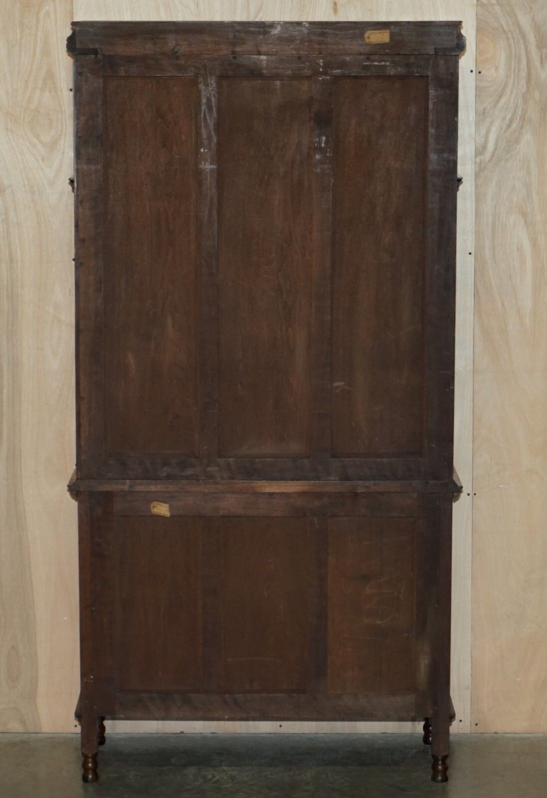 photo furniture Antique Fully Stamped Jas Shoolbred Victorian Astral Glazed Library Bookcase