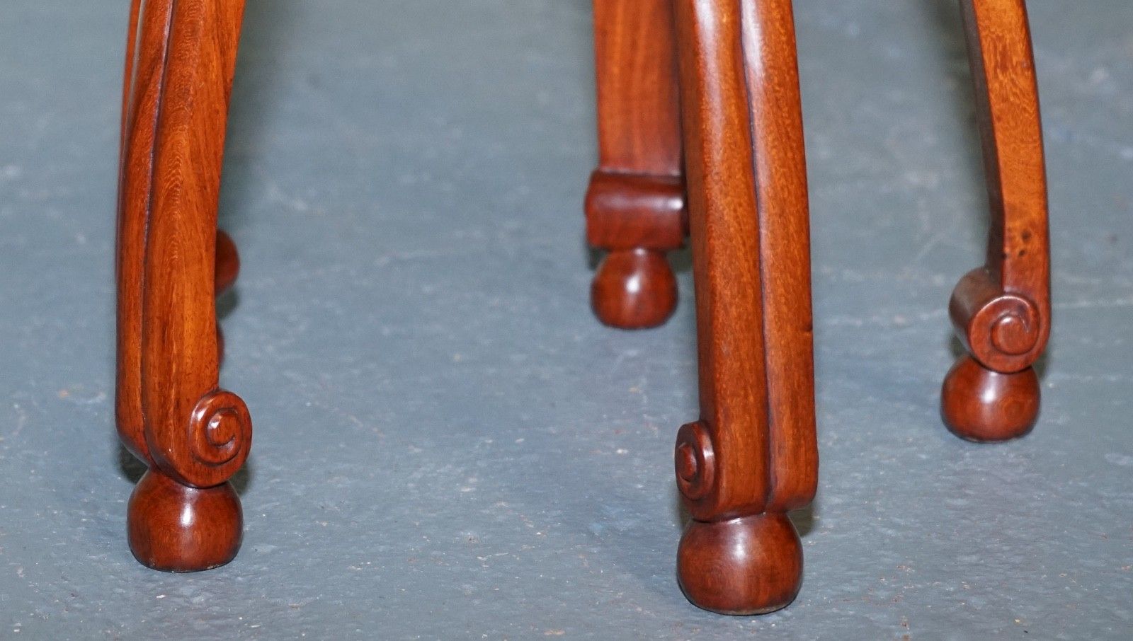 Chinese Hardwood Plant Stand With Pierced Design & Cabriole Legs photo vinterior