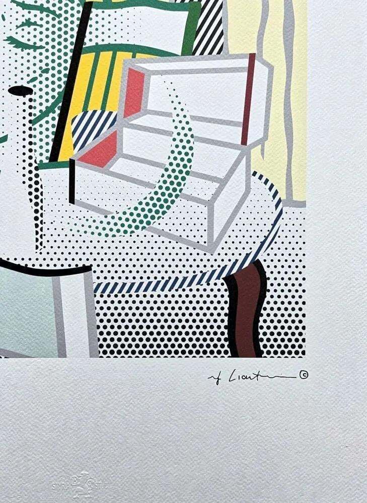 Roy Lichtenstein — Dreamy Girl, Executed In The 1990s. Limited Edition Silkscreen photo Art