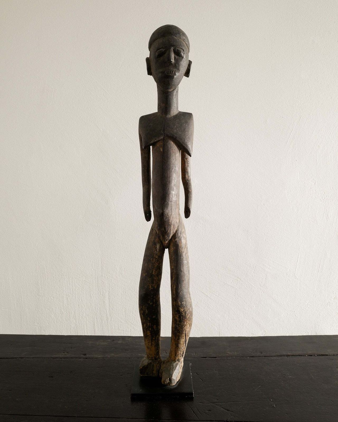 Wooden Lobi Female Figure, Burkina Faso 1940s photo Home Decor