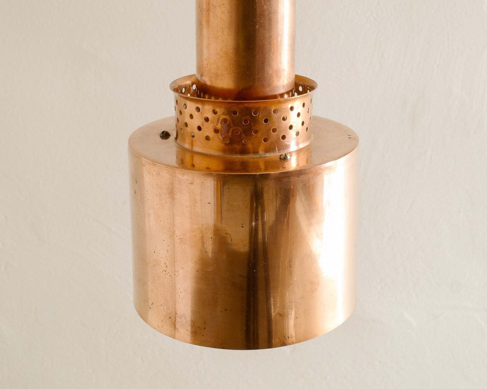 Vintage Swedish Mid Century Copper Ceiling Pendant Lamp By Hans Agne Jakobsson, 1950s photo buy