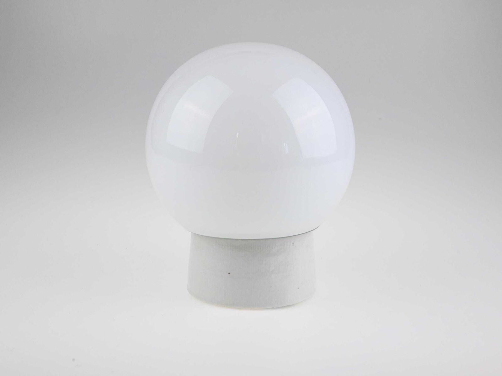 Glass Globe Wall Mount Lamp, Wall Lamp, Mid Century Lamp, Modern Lamp, Vintage Light, Retro Lamp, Industrial Lamp, Industrial Wall Lamp photo vinterior