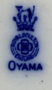 Royal Doulton 'Oyama' Pattern Very Large Pottery Jardiniere photo vinterior