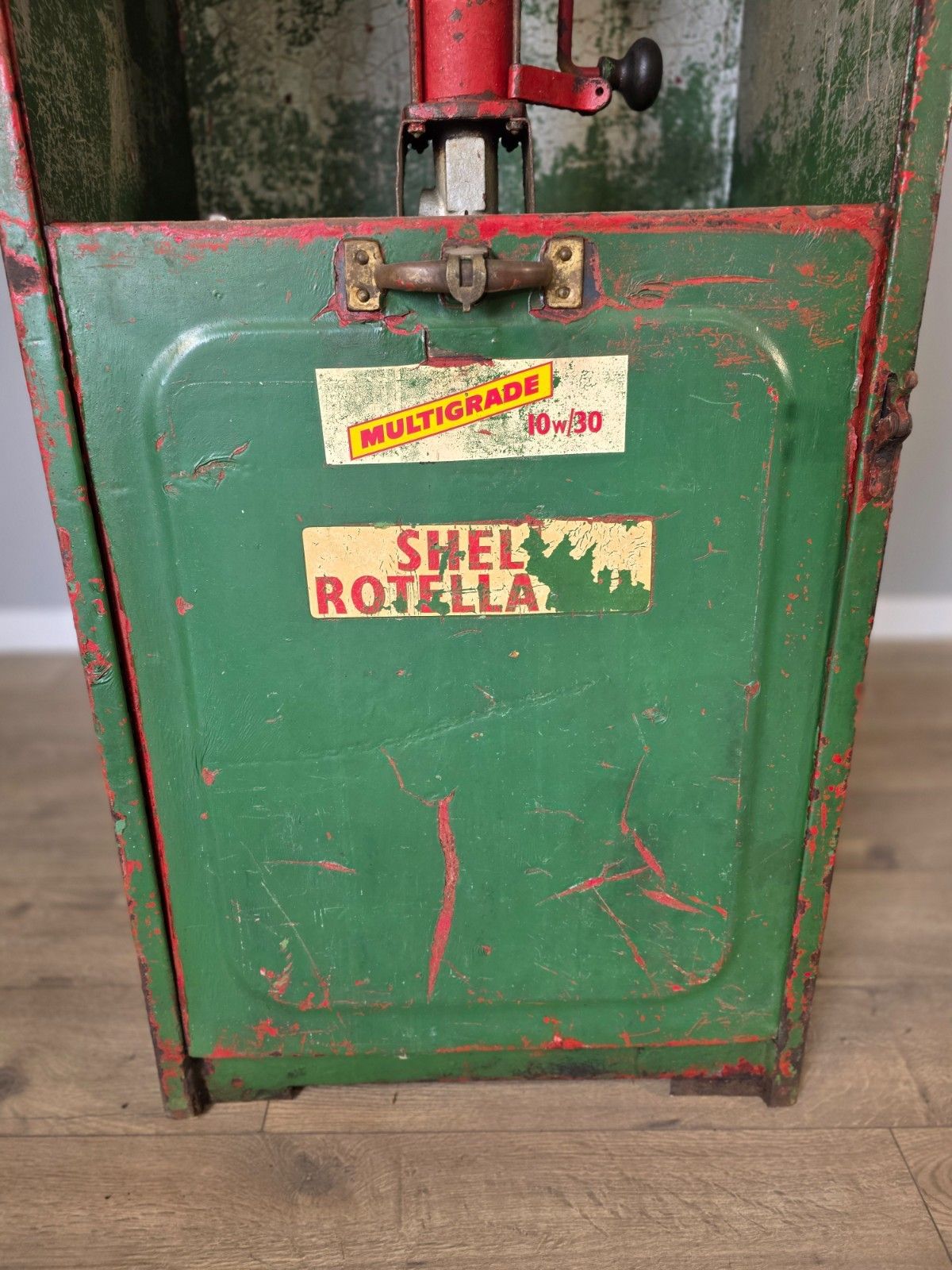 1950s Shell Oil Pump/Dispenser Cabinet photo Furniture