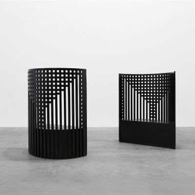 Black Willow Chairs By Charles Rennie Mackintosh For Atelier International, Italy, 1980s, Set Of 2