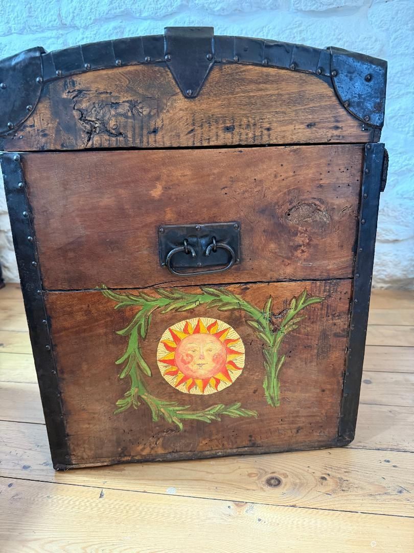 19th Century Dutch East India Company Marriage Coffer photo buy