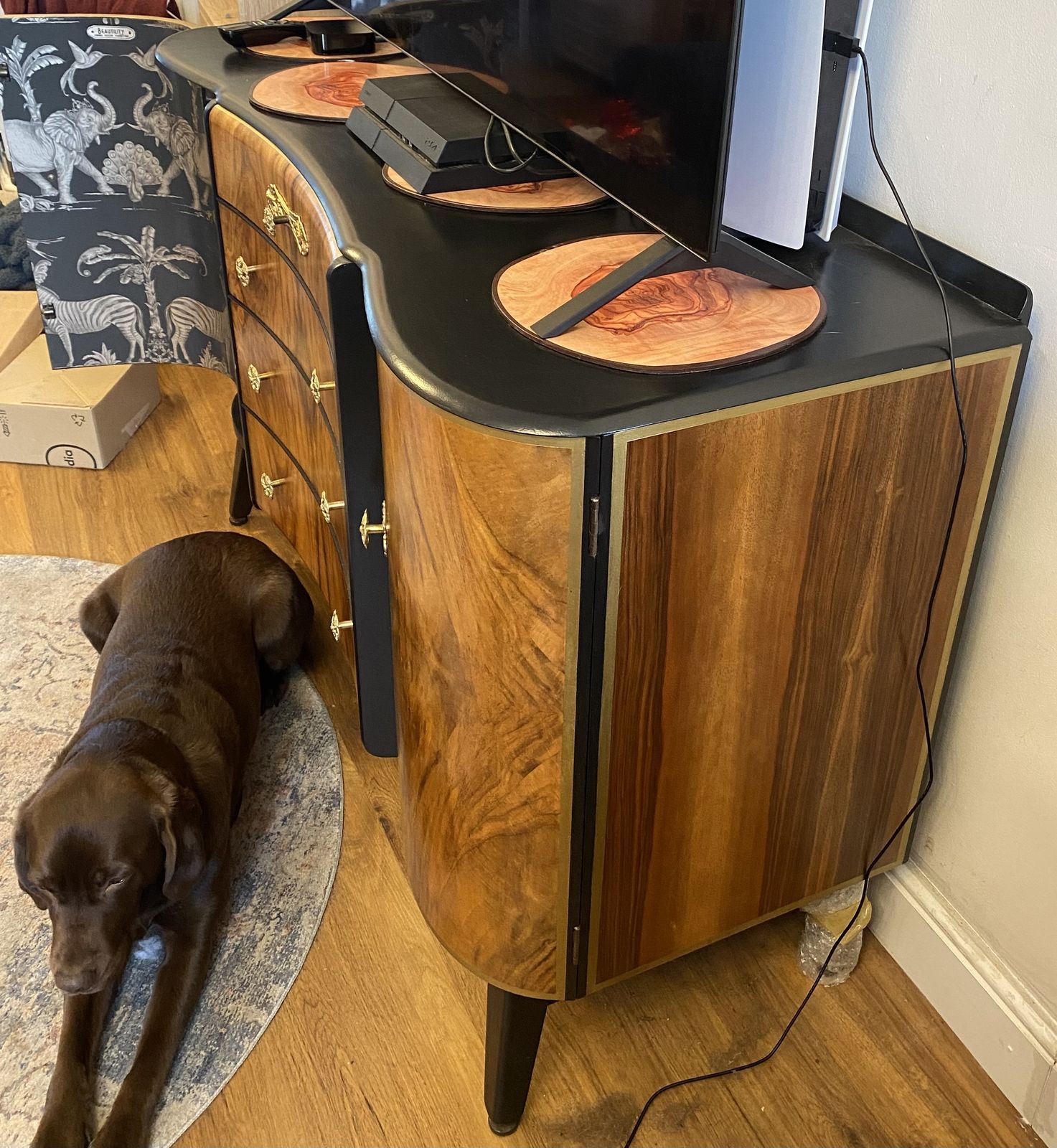 Art Nouveau Sideboard, Beautility, Bought From Etsy Site. photo furniture