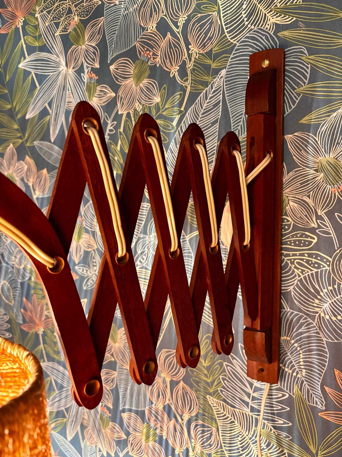 Teak Scissor Wall Lamp By Ib Fabiensen For Fog And Morup photo 470.0