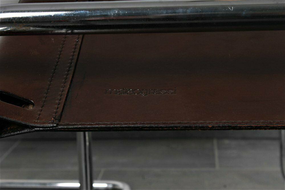 Mg5 Armchair In Saddle Leather By Matteo Grassi, Set Of 6 photo Furniture