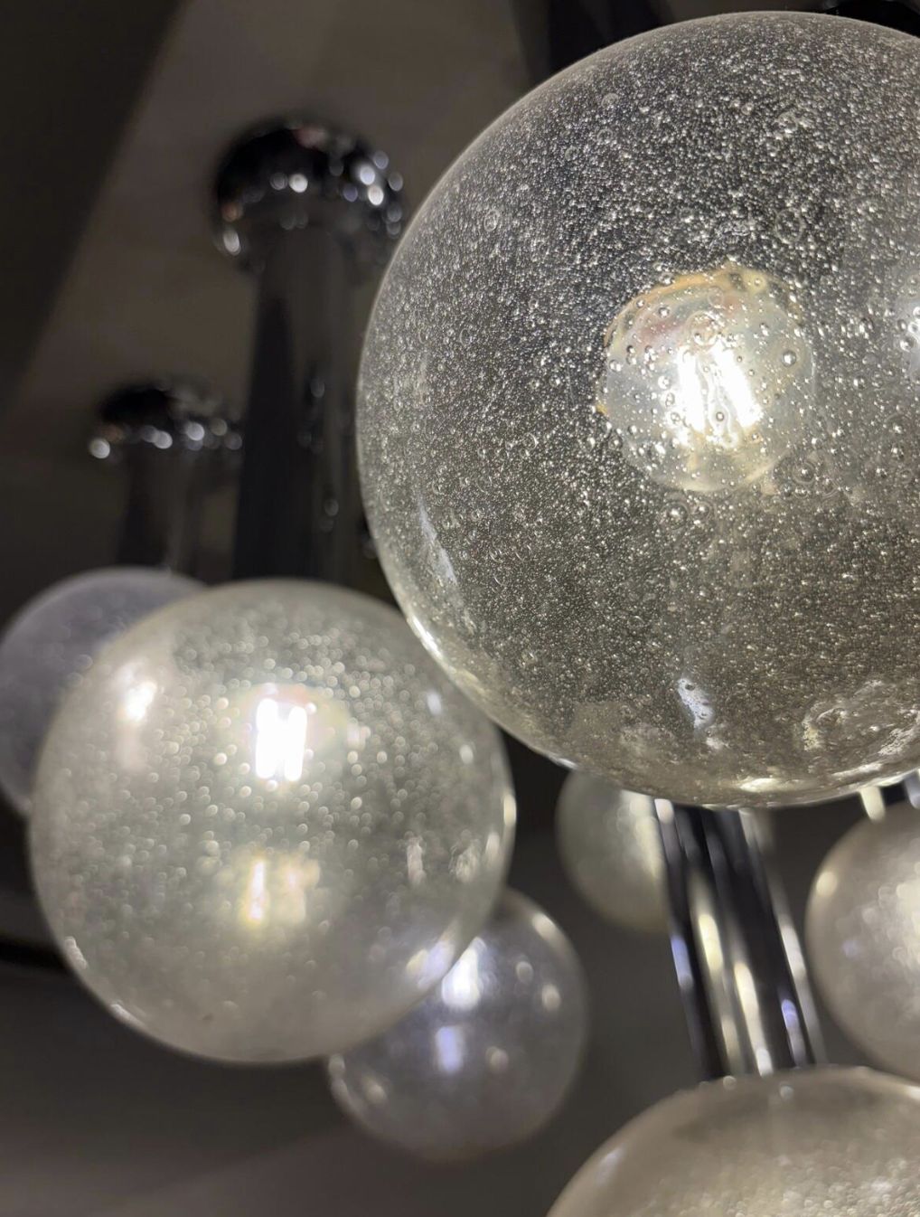 Ceiling Light, Goffredo Reggiani Style, 1970s photo furniture