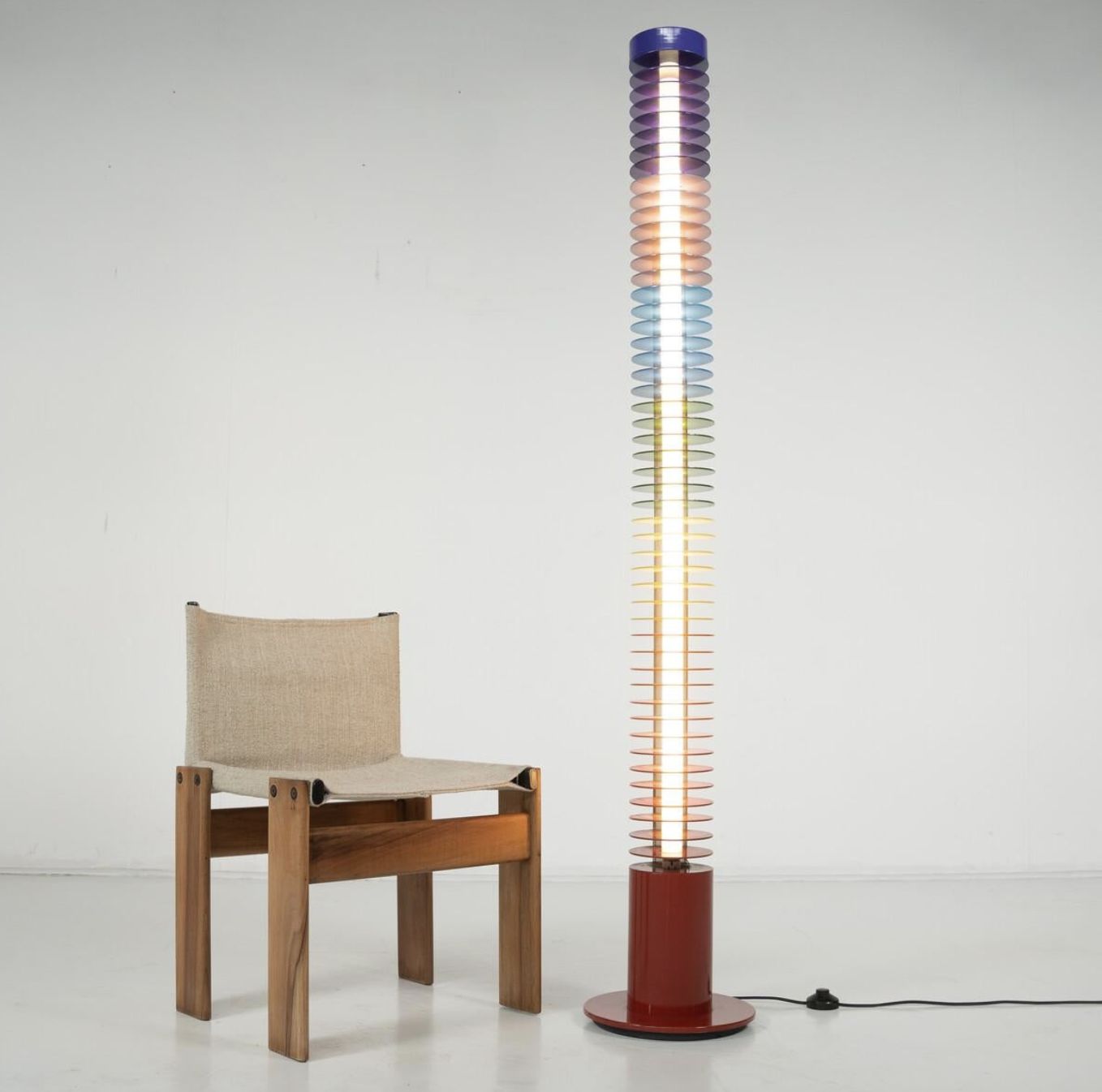 photo for sale Floor Lamp Model “Iride” By Ico Parisi, Manufactured By Lamperti, Italy