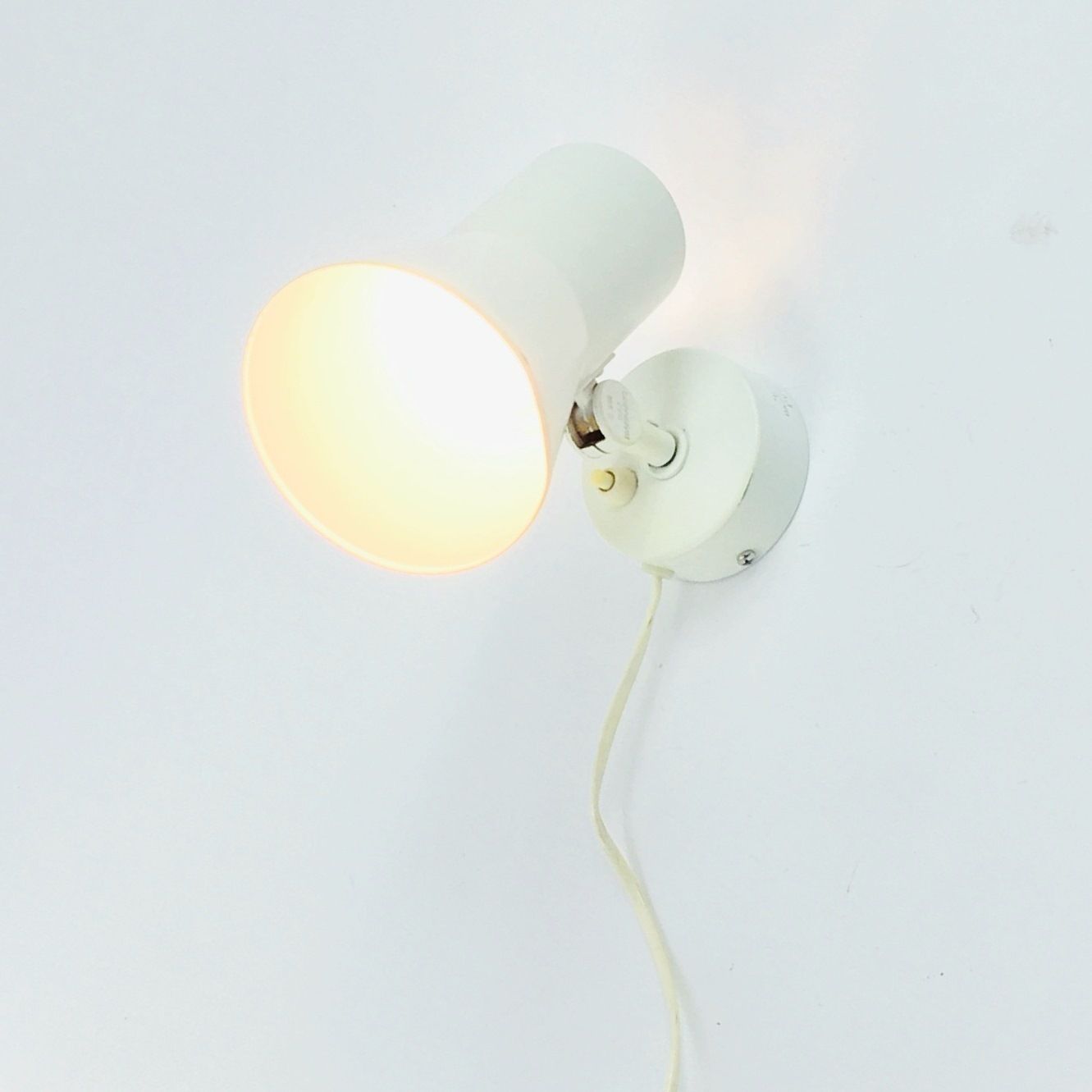 Pair Of Mid Century Scandinavian Wall Lights Model V 239 By Hans Agne Jakobsson, Sweden, 1960s photo vintage