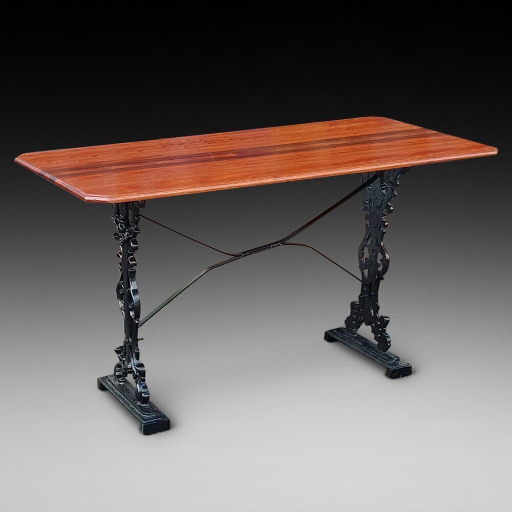 Victorian Cast Iron Garden Table photo furniture