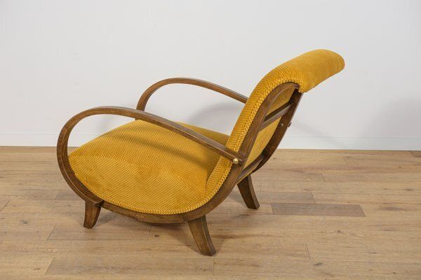 photo vintage Art Deco Armchairs, Poland, 1930s, Set Of 2