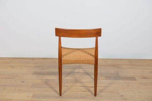 photo vinterior Mid Century Modern Dining Chairs By Arne Hovmand Olsen For Mogens Kold, 1960s, Set Of 6