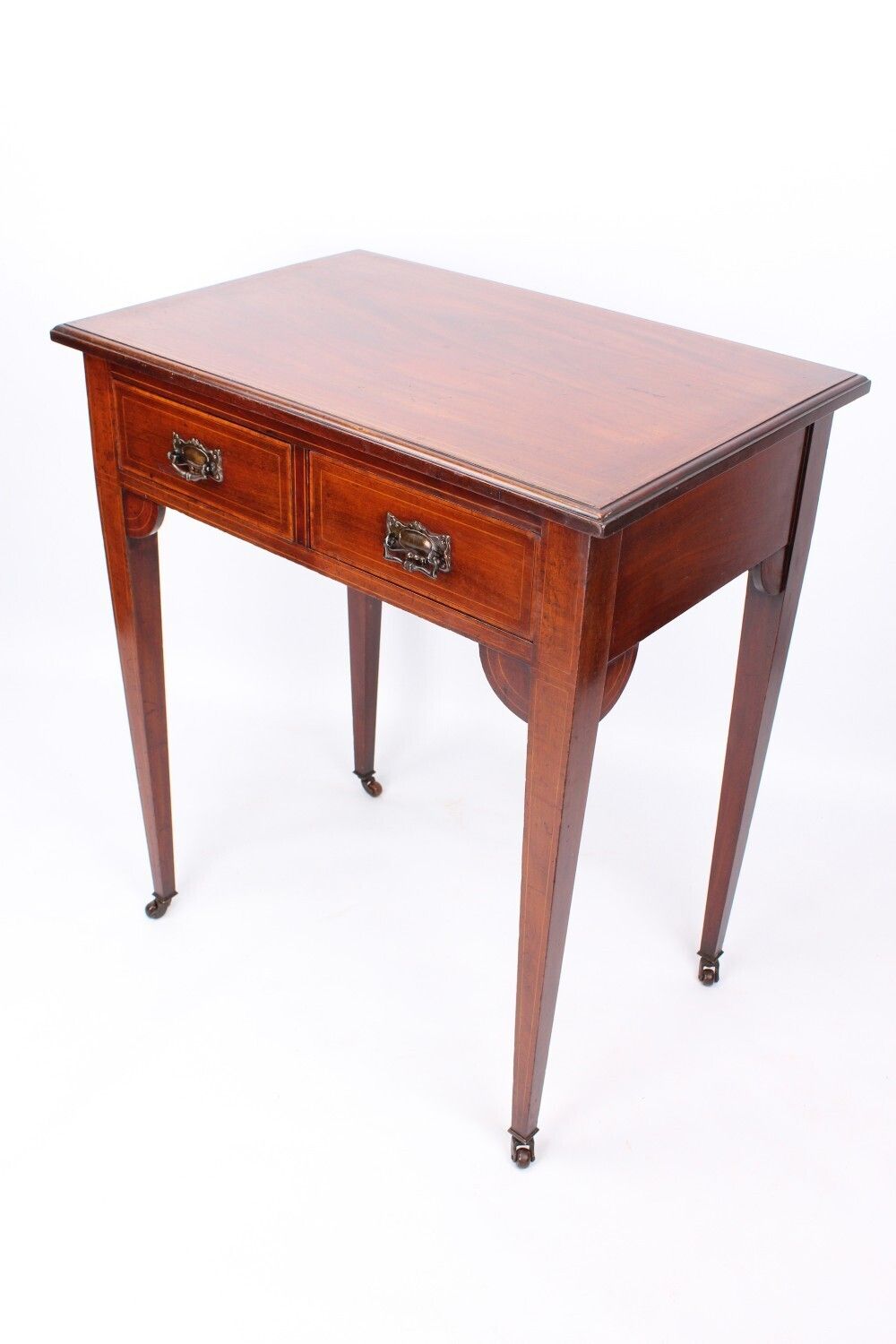 Edwardian Inlaid Mahogany Metamorphic Writing Desk photo furniture