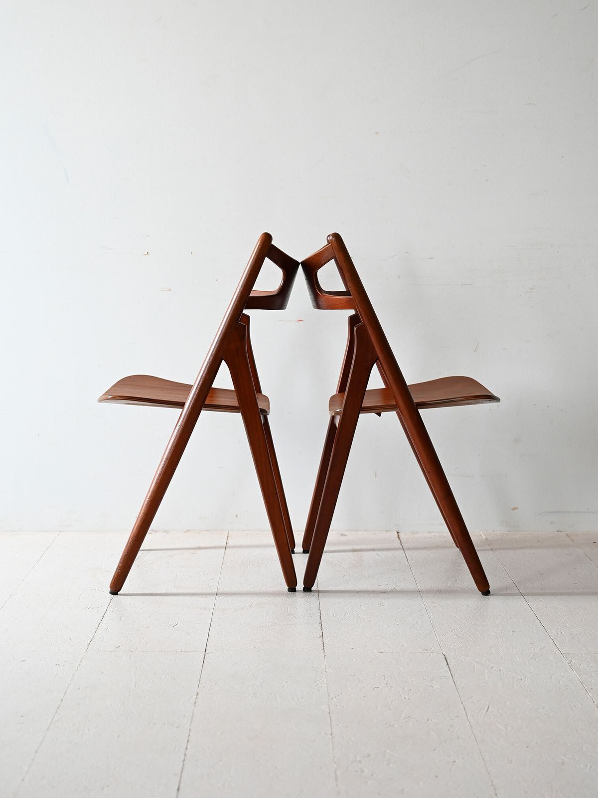 Pair Of Ch29 Chairs By Hans J. Wegner photo furniture