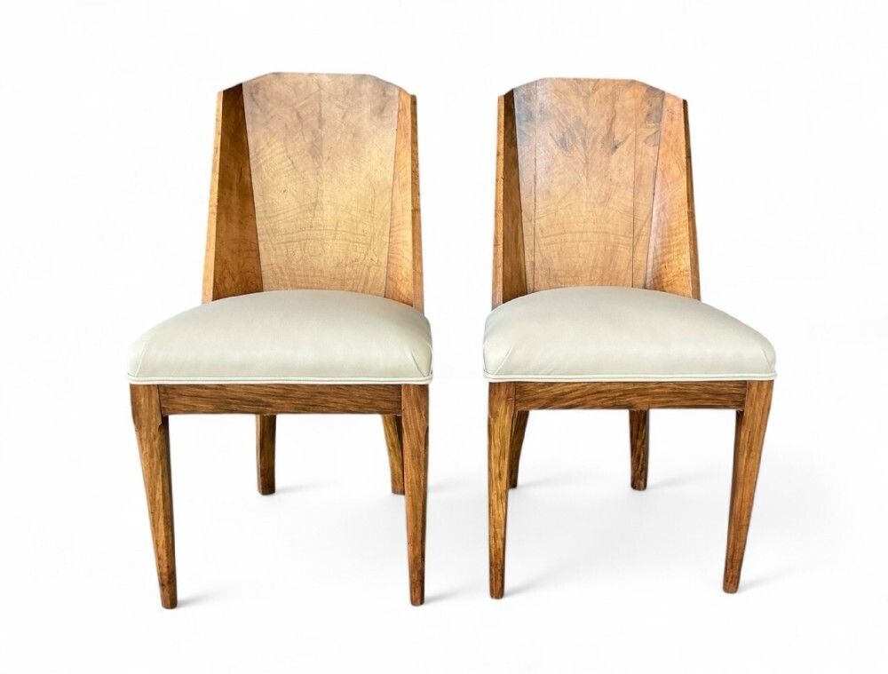 Pair Of Side Chairs By Hille, 1930s photo furniture