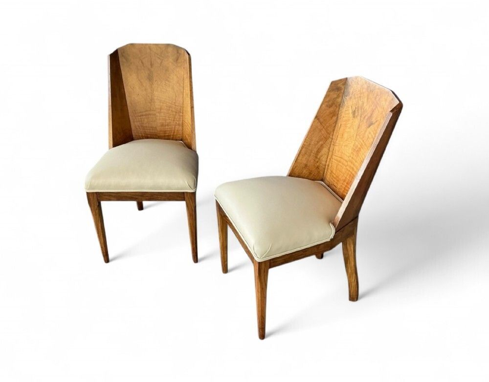 Pair Of Side Chairs By Hille, 1930s photo Furniture