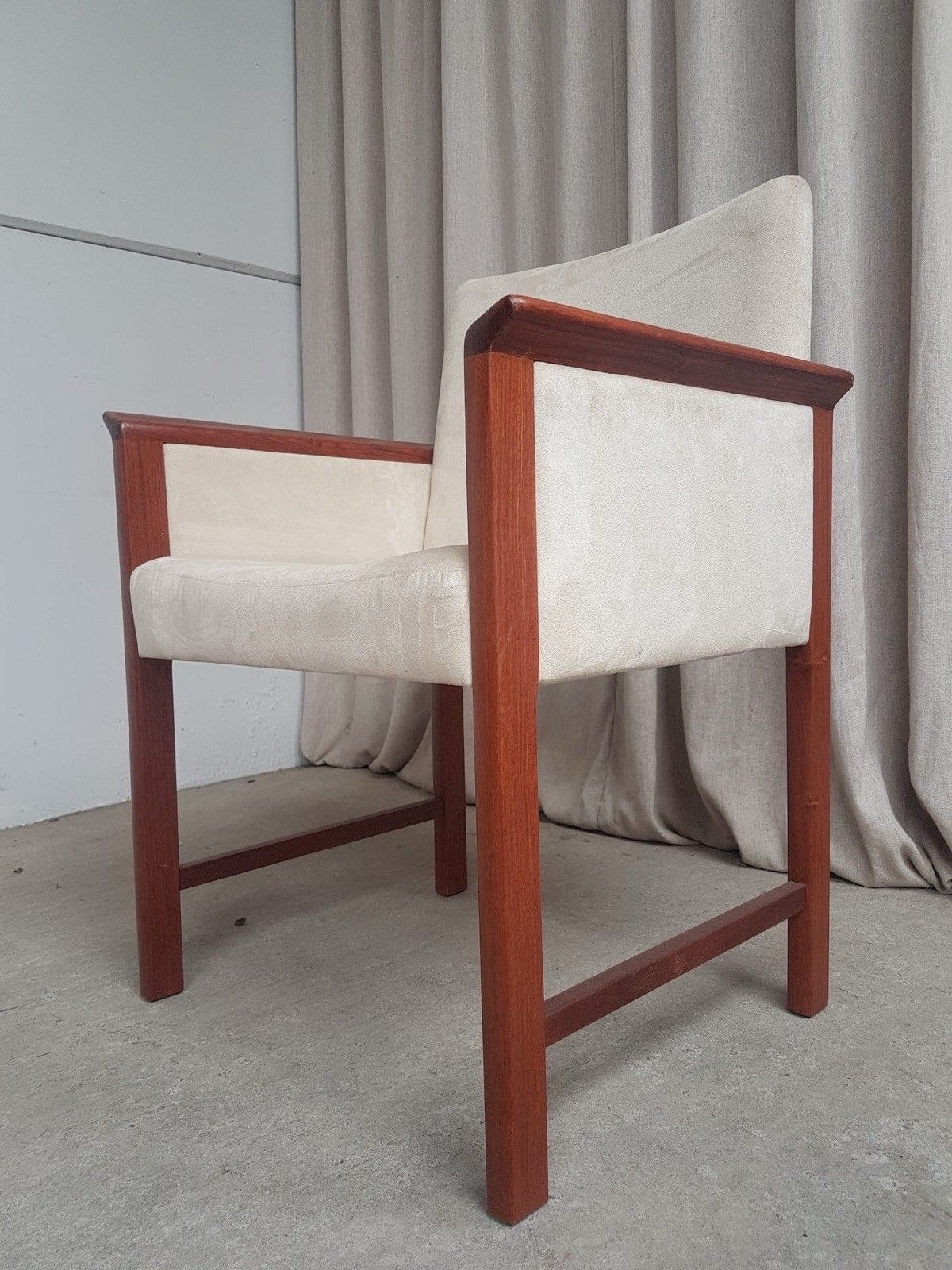 Vtg Mid Century Danish Desk Chair Armchair By Bondo Gravesen Møbler Retro R923 photo vinterior