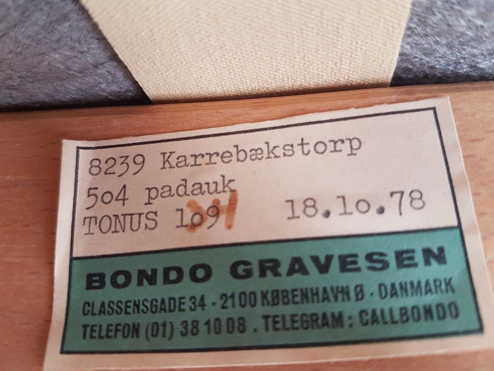 Furniture Vtg Mid Century Danish Desk Chair Armchair By Bondo Gravesen Møbler Retro R923 photo