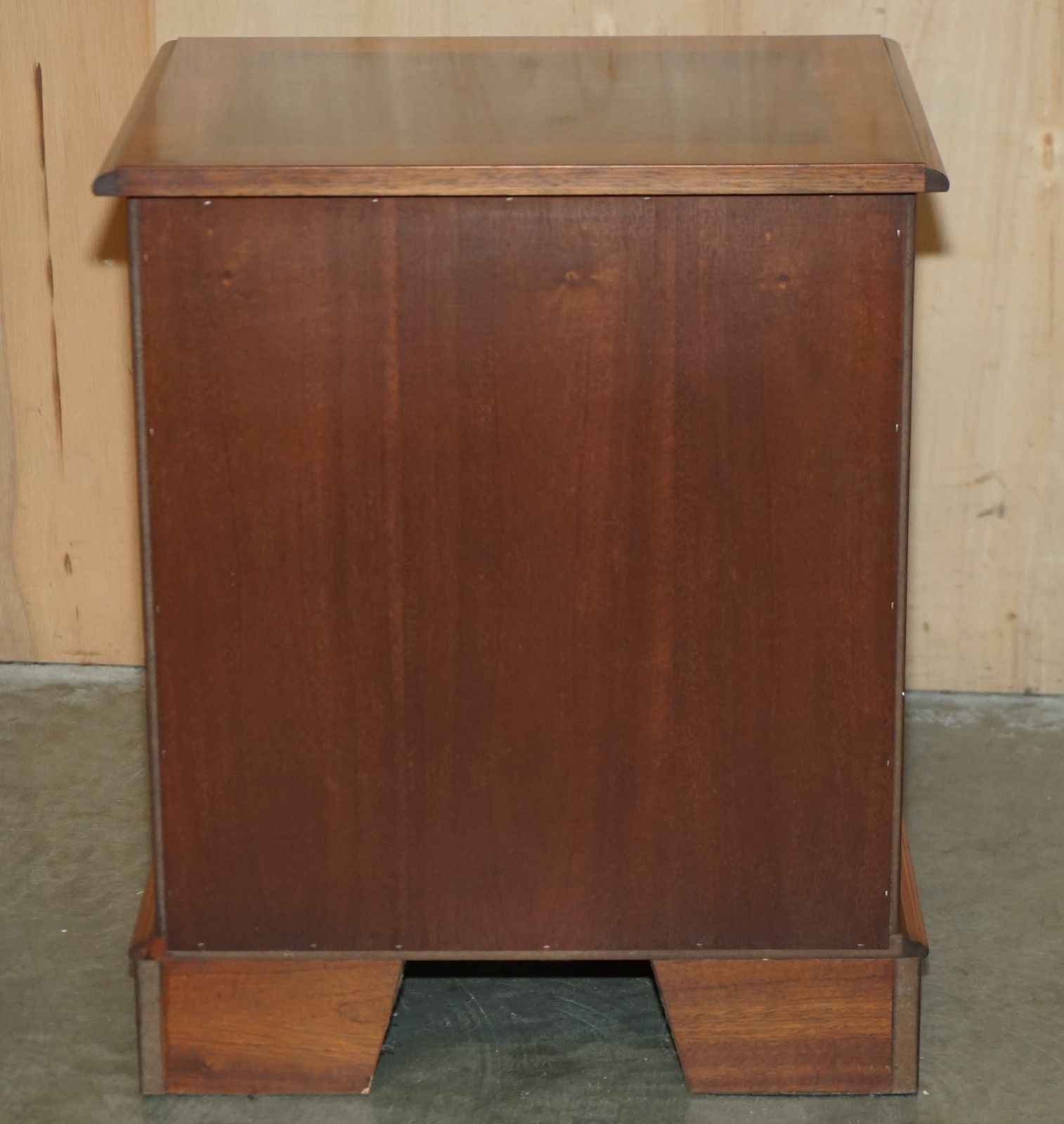 1950.0 Pair Of Brights Of Nettlebed Burr Walnut Side Table Sized Nightstands Cupboards photo