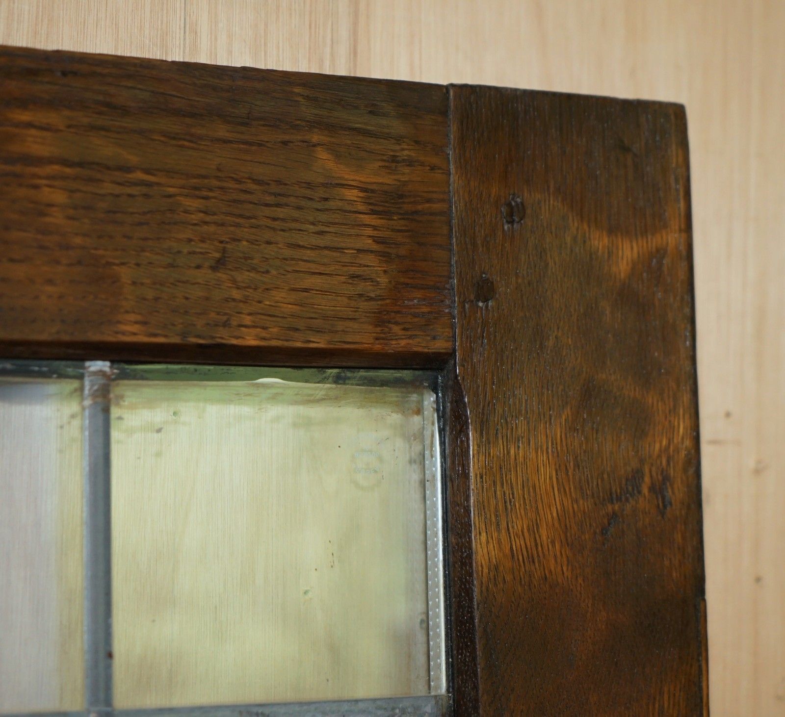 Fully Restored Antique Circa 1920's Robert Mouseman Thompson Front Or Back Door photo vinterior