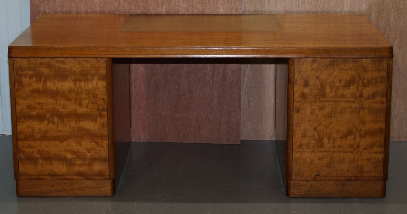 Very Rare Stamped Waring & Gillow 1960 U.K.A.E.A Uk Atomic Energy Authority Desk photo vintage