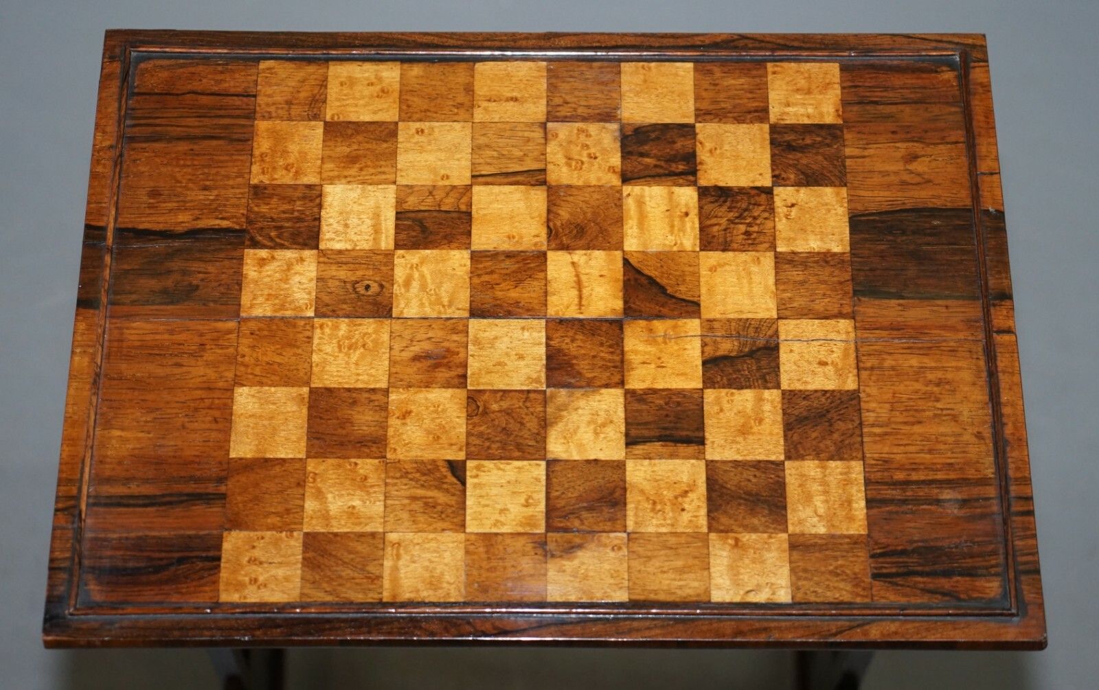 Fine Regency Nest Of Rosewood Tables With Chessboard Top Attributed To Gillows photo 3750.0