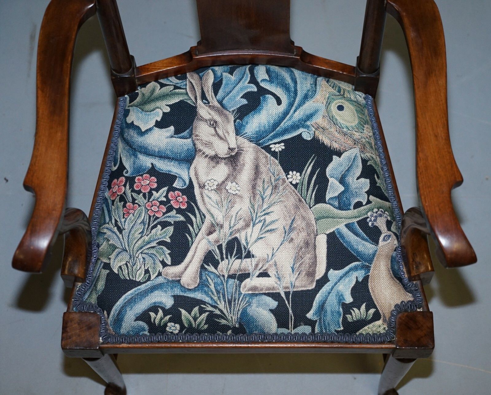 Restored Suite Of William Morris Richard Norman Shaw Tabard Bench & Armchairs photo vinterior