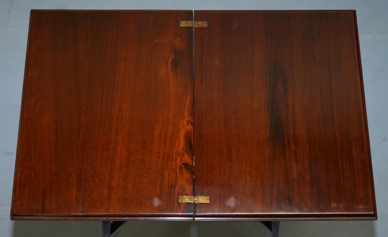 photo for sale Original Rare Gillows Lancaster Circa 1789 95 Mahogany Fold Over Game Card Table