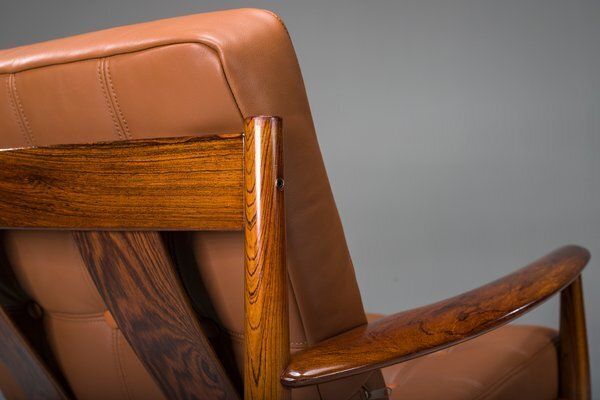 3461.0 Set Of Model 118 Armchairs In Rosewood By Grete Jalk For France & Son, 1960s photo