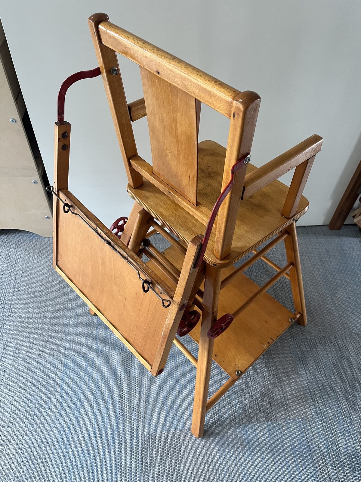 Child’s High Chair/Table 1950/60’s photo Furniture