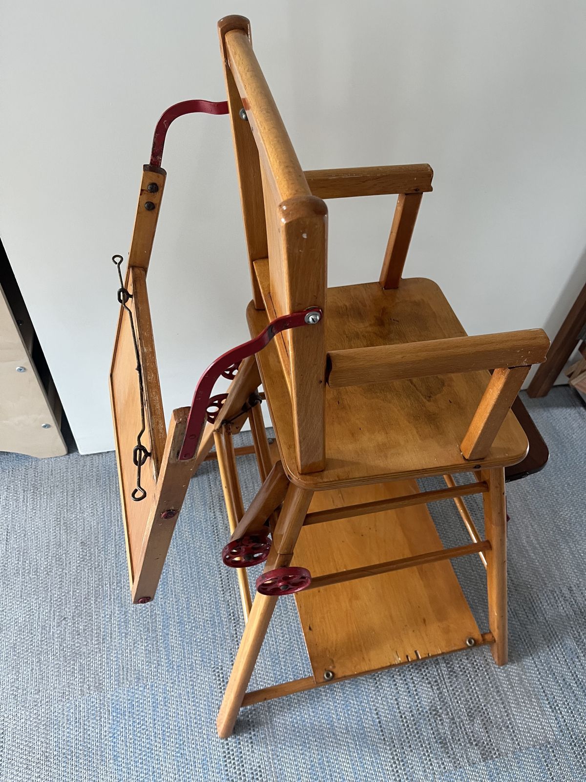 Child’s High Chair/Table 1950/60’s photo 100.0