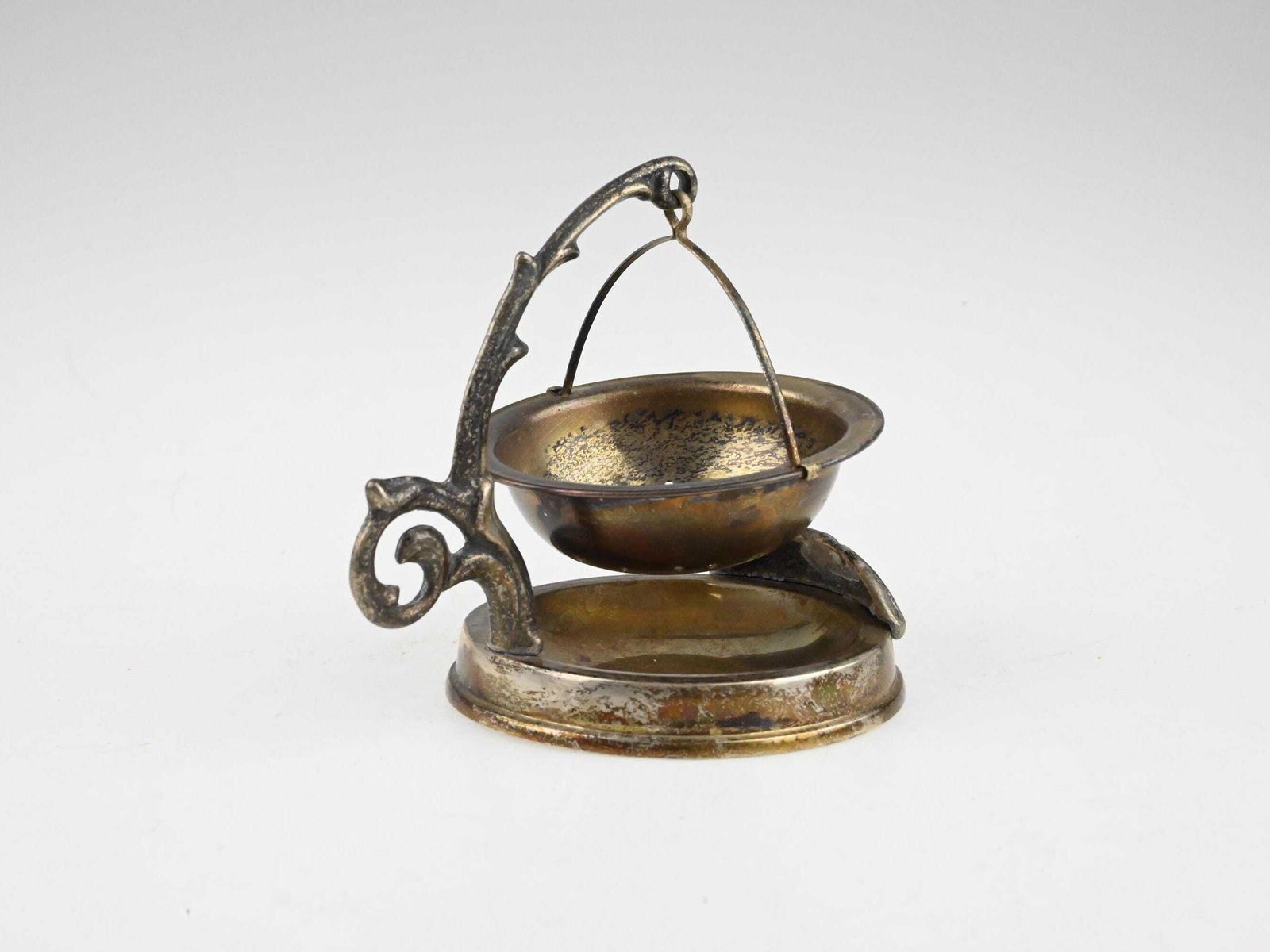 Antique Art Deco Tea Infuser And Drip Tray, Antique Tea Infuser, Vintage Kitchen Decor, Art Deco Tea Set, Vintage Tea Infuser, Tea Drip Tray photo Home Decor
