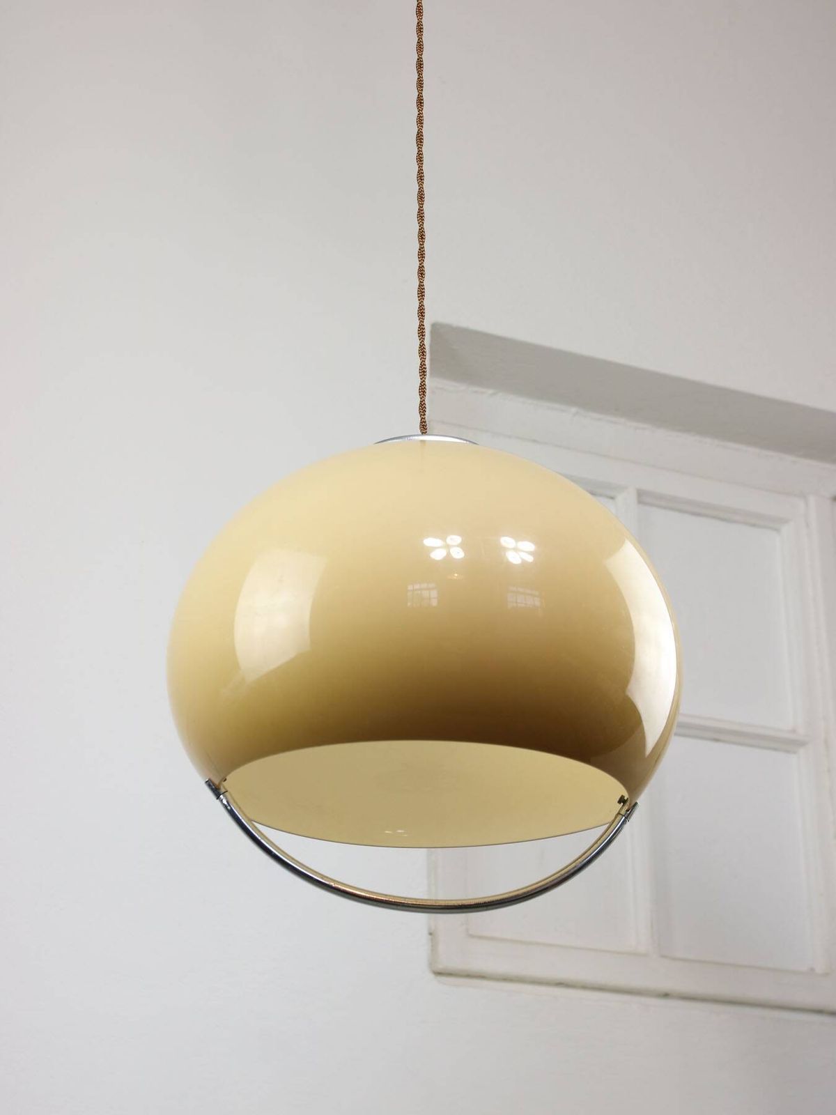 Space Age Italian Jolly Pendant Lamp From Guzzini photo vintage