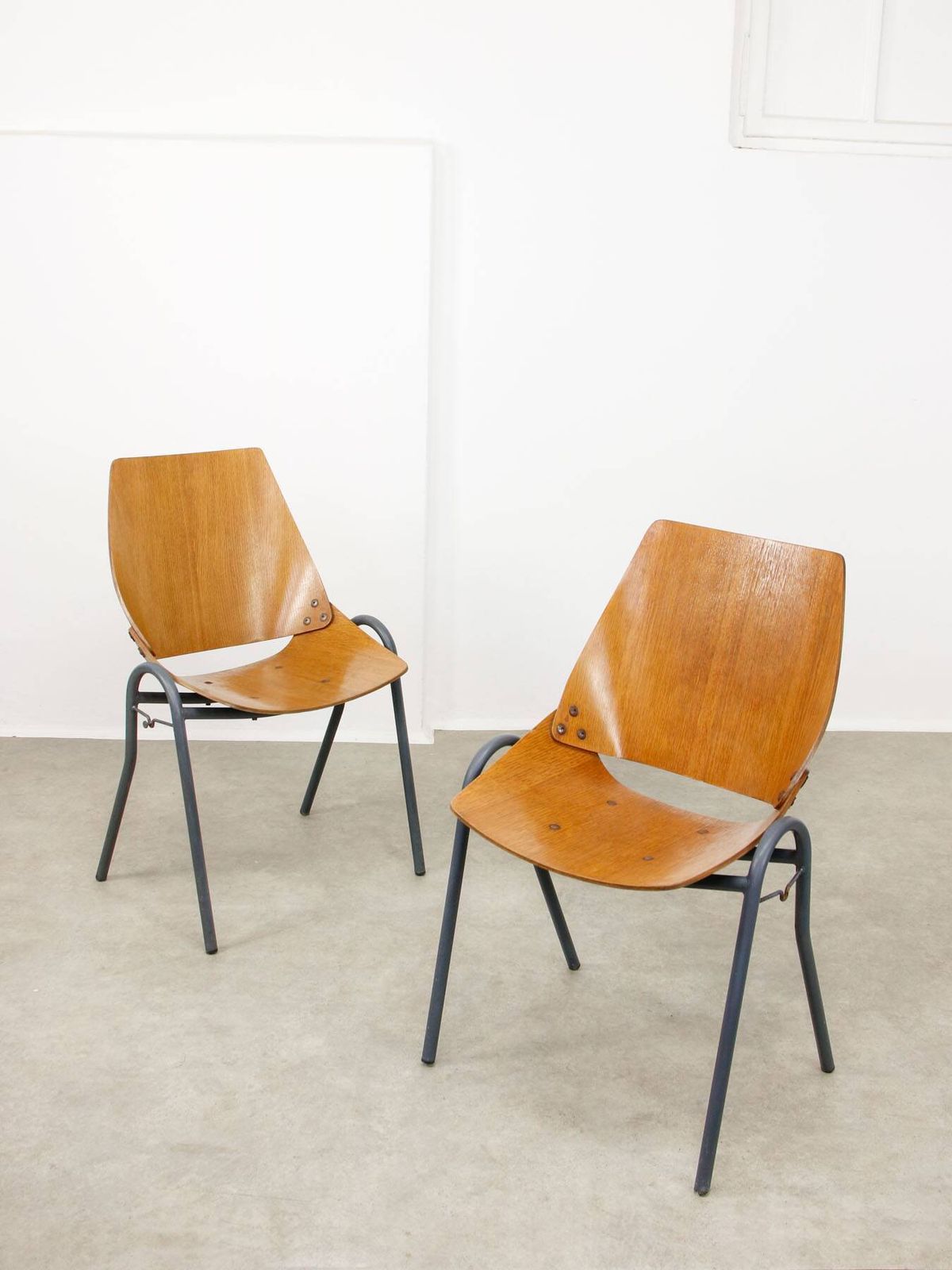 Linking Shell Chairs By Niko Kralj For Stol Kamnik, 1970s photo Furniture