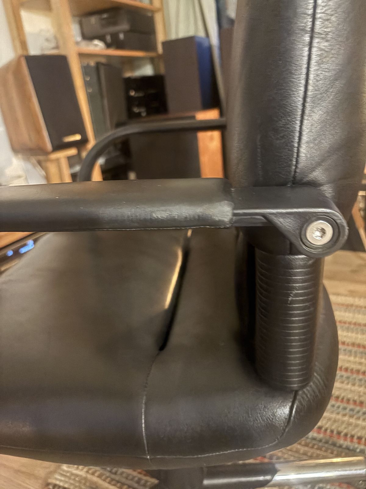 Mario Bellini Vitra Figura Bescu Italian Leather Executive Office Chair photo vinterior