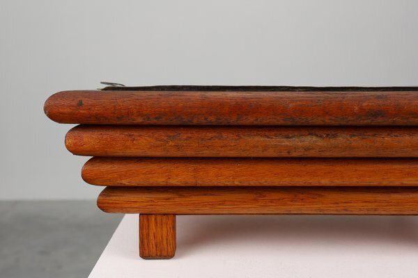 Art Deco Rectangular Planter In Wood, France, 1920 photo furniture