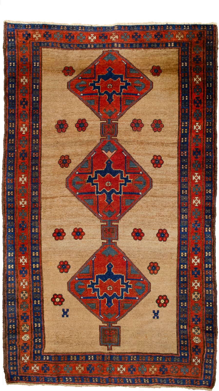 Antique Kordi Rug 196x119cm,, 1910s