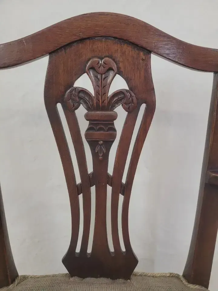 Child's Chair George III Hepplewhite Style Bedroom Carved photo 170.0